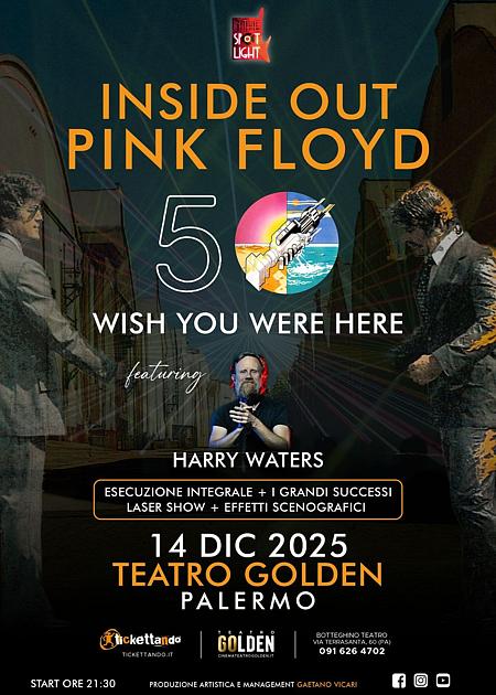 INSIDE OUT PINK FLOYD - WISH YOU WERE FEAT. HARRY WATERS