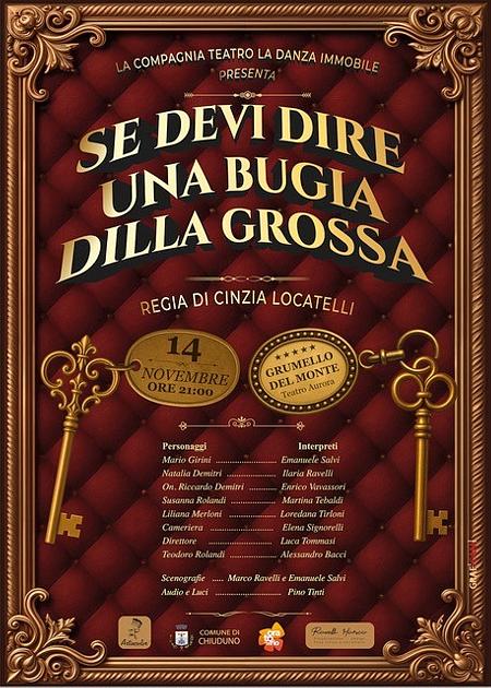 SE DEVI DIRE UNA BUGIA DILLA GROSSA