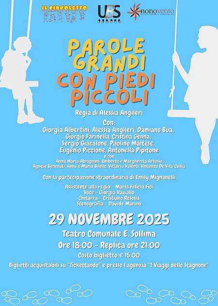 Parole grandi con piedi piccoli