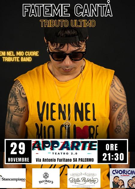 FATEME CANTA' Tributo a Ultimo