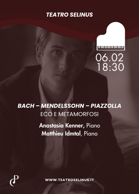 Piano Recital a quattro mani Anastasia Kenner / Matthieu Idmtal - Palermo Classica