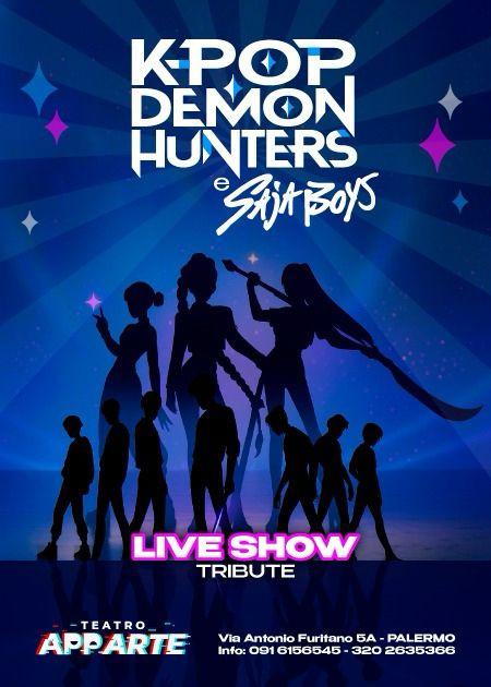 K-POP DEMON HUNTERS E SAJA BOYS - Live Show Tribute