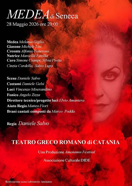 AMENANOS FESTIVAL 2026: Medea di Seneca