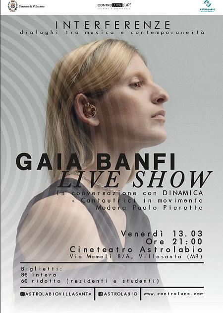 GAIA BANFI - LIVE SHOW