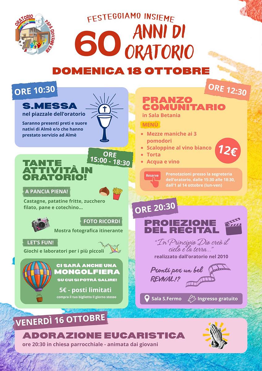 Anniversario oratorio