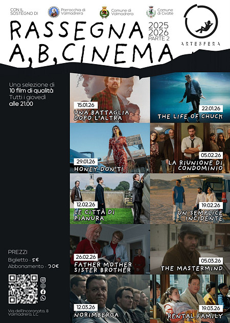 Rassegna A,B...Cinema 2025-2026 2' parte