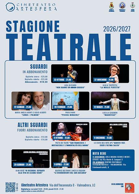 Rassegna teatro 2026-2027