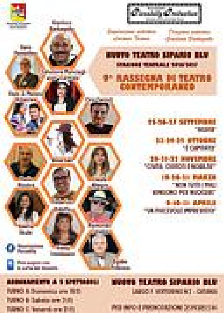 Abbonamento TURNO B8 - Teatro Sipario Blu 2026/27