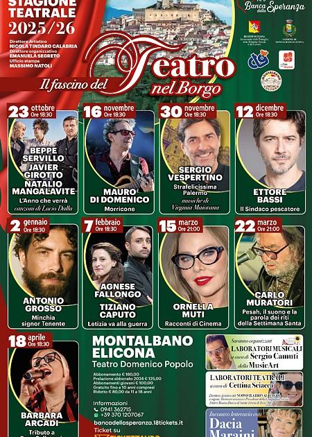 Abb Stagione Teatrale Teatro nel Borgo 2025-2026