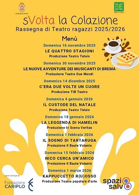 ABBONAMENTO SVOLTA LA COLAZIONE 25/26