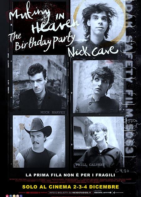 NICK CAVE.Mutiny in heaven; the birthday party