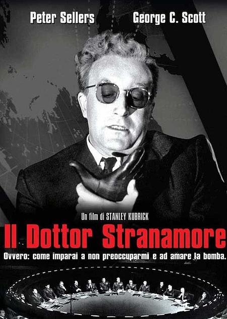 IL DOTTOR STRANAMORE, OVVERO: COME IMPARAI A NON PREOCCUPARMI E AD AMARE LA BOMBA