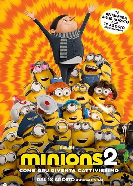 MINIONS 2 - COME GRU DIVENTA CATTIVISSIMO (MINIONS - THE RISE OF GRU)