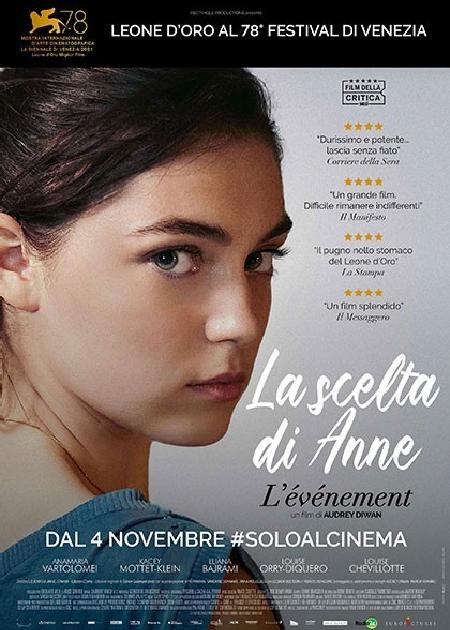 LA SCELTA DI ANNE - L'EVENEMENT