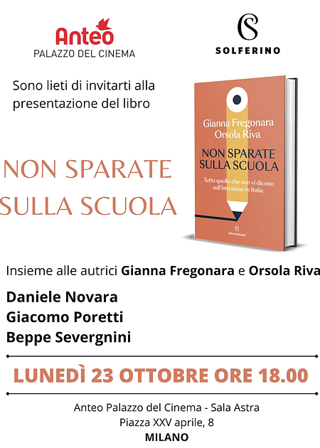 NON SPARATE ALLA SCUOLA