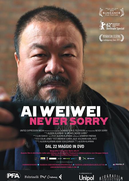 AI WEIWEI - NEVER SORRY
