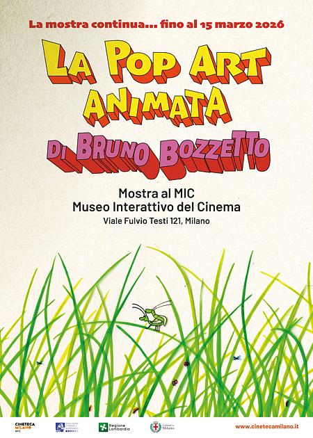 VISITA MOSTRA LA POP ART ANIMATA DI BRUNO BOZZETTO