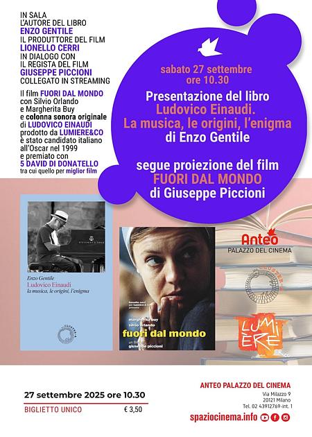 LUDOVICO EINAUDI + FUORI DAL MONDO
