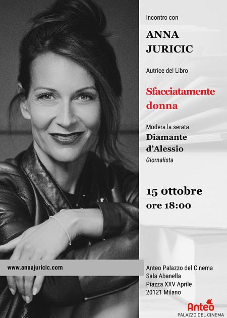 Presentazione libro SFACCIATAMENTE DONNA di Anna Juricic