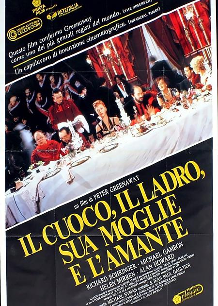 IL CUOCO, IL LADRO, SUA MOGLIE E L'AMANTE