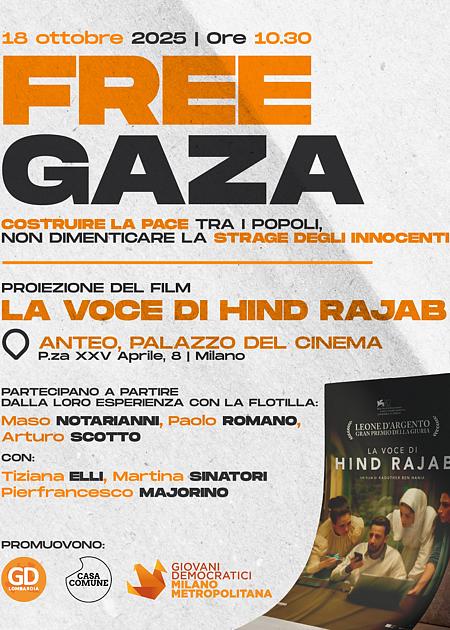 FREE GAZA - LA VOCE DI HIND RAJAB vos