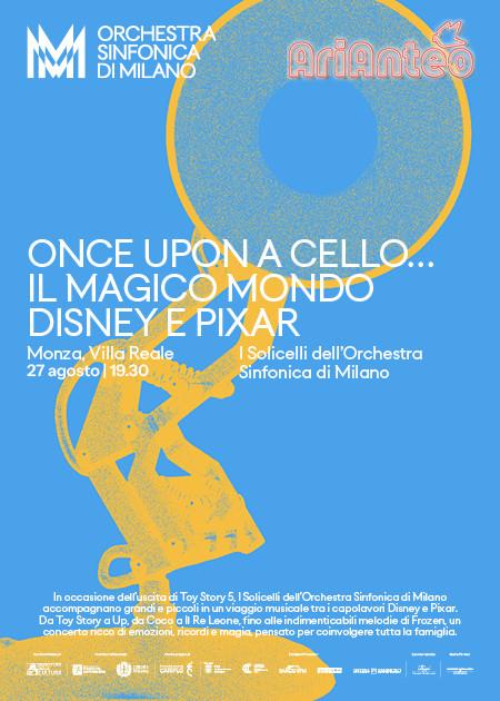 CONCERTO: Once upon a cello… Il magico mondo Disney e Pixar