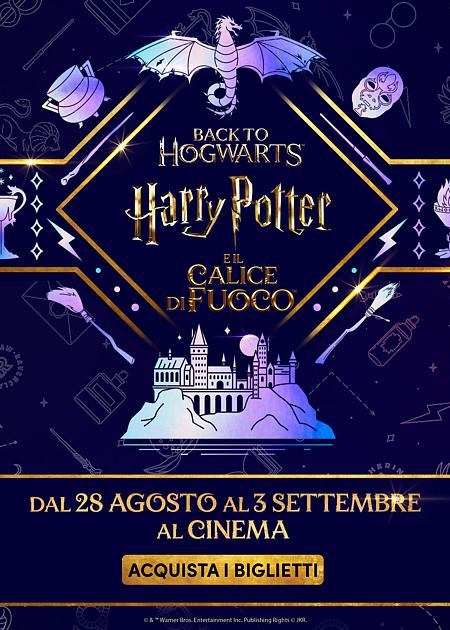 HARRY POTTER E IL CALICE DI FUOCO - 20MO ANNIVERSARIO