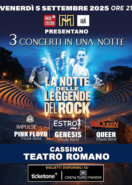 LA NOTTE DELLE LEGGENDE DEL ROCK