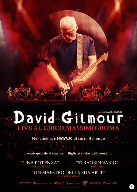DAVID GILMOUR LIVE AL CIRCO MASSIMO. ROMA