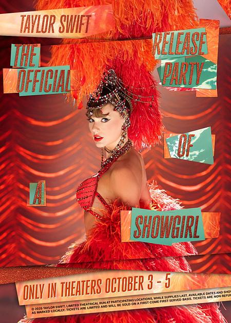 TAYLOR SWIFT | THE OFFICIAL RELEASE PARTY OF A SHOWGIRL 