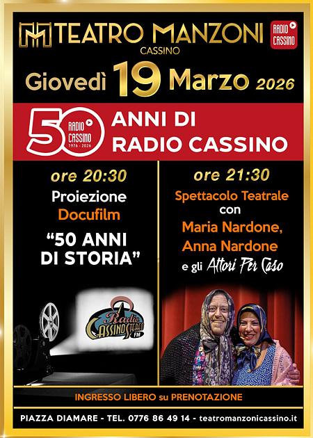 50 ANNI DI RADIO CASSINO