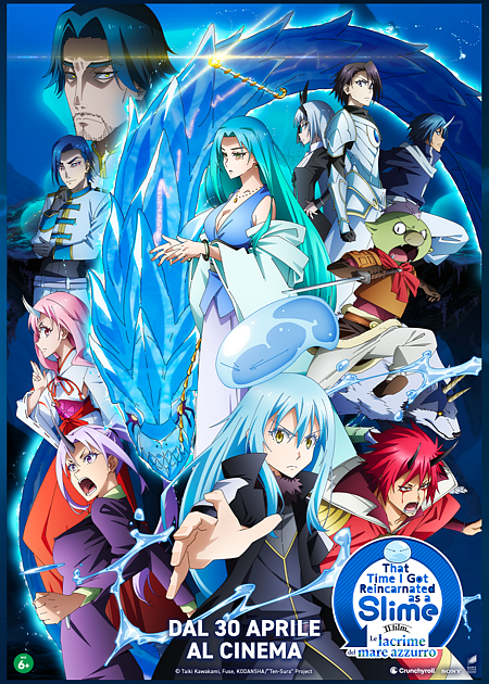 THAT TIME I GOT REINCARNATED AS A SLIME IL FILM: LE LACRIME DEL MARE AZZURRO (1H44')