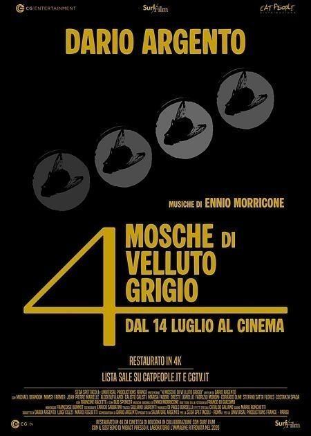 QUATTRO MOSCHE DI VELLUTO GRIGIO (RIED.)