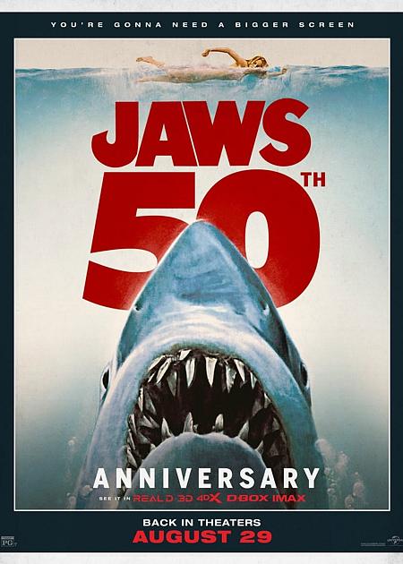 JAWS (LO SQUALO) 50° ANNIVERSARY - V.O. Sottotitolata
