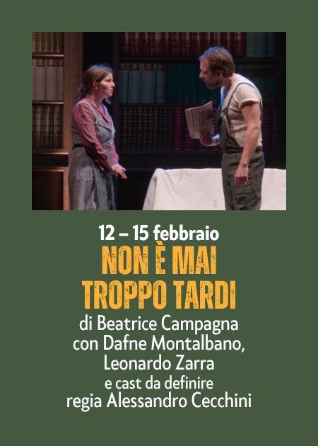 Non è mai troppo tardi