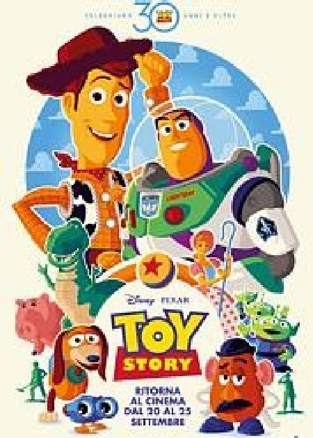 TOY STORY RE-RELEASE 30° ANNIVERSARIO