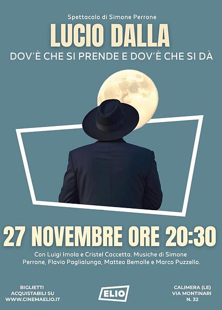 LUCIO DALLA DOV'è CHE SI PRENDE E DOV'è CHE SI Dà