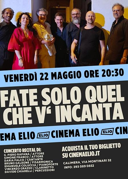 FATE SOLO QUELLO CHE V'INCANTA
