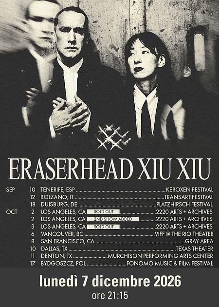 ERASERHEAD XIU XIU