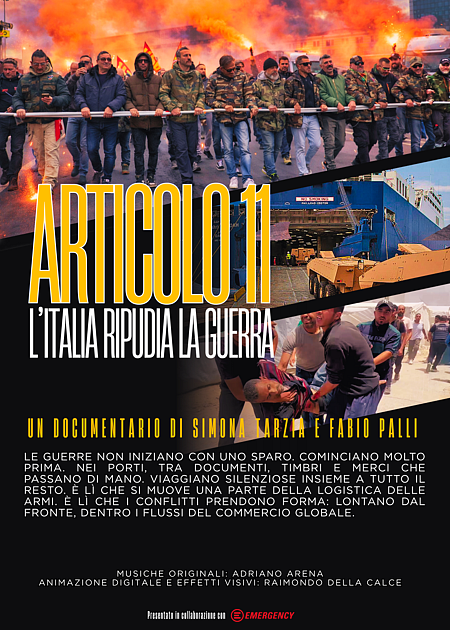 ARTICOLO 11 - L'ITALIA RIPUDIA LA GUERRA