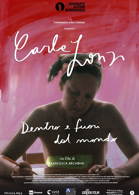 CARLA LONZI, DENTRO E FUORI DAL MONDO