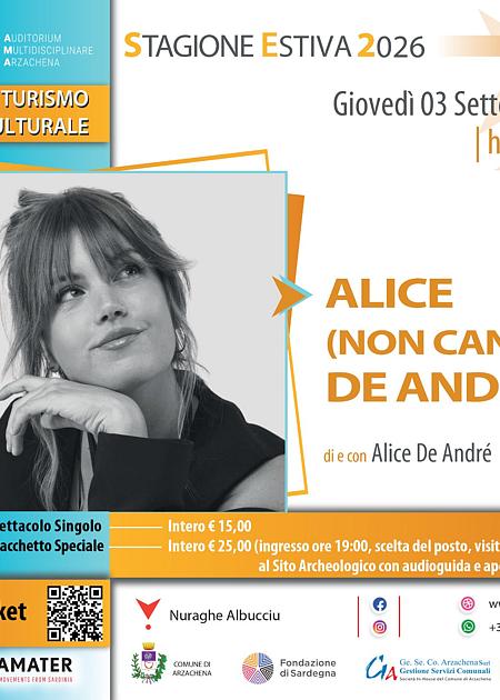 Alice non canta De ANDRÉ