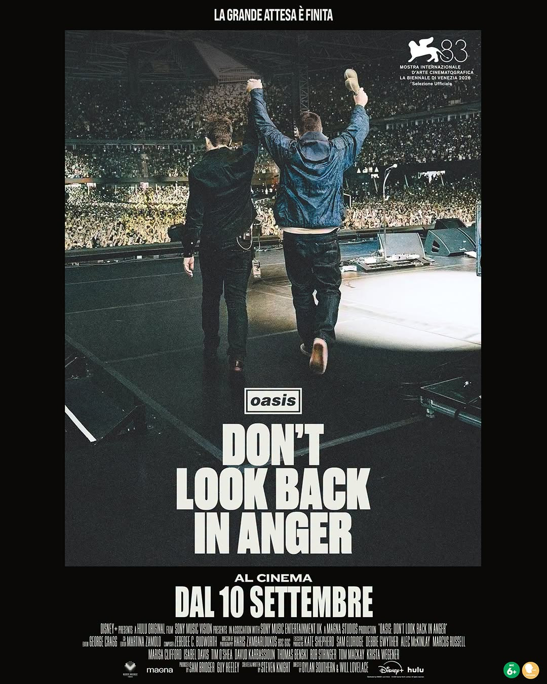 OASIS: DON'T LOOK BACK IN ANGER