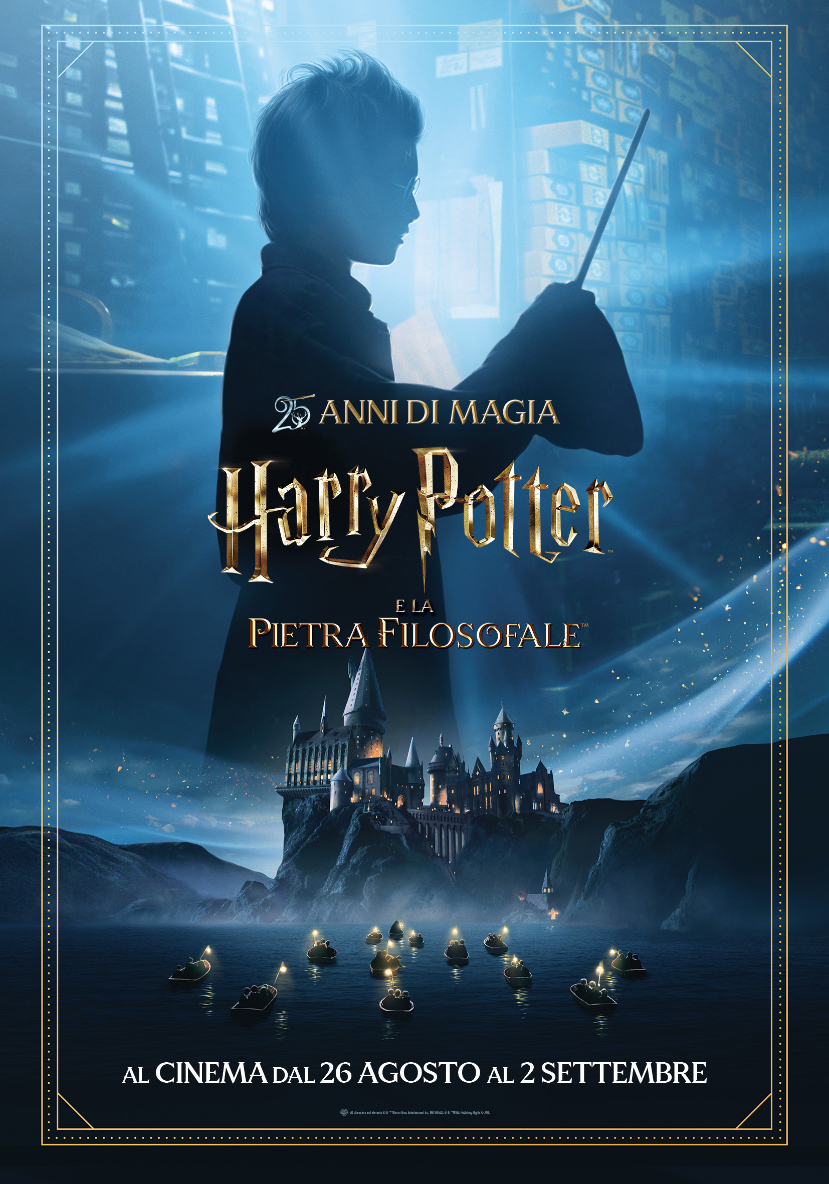 HARRY POTTER E LA PIETRA FILOSOFALE – 25MO ANNIVERSARIO