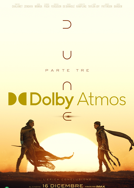 DUNE - PARTE TRE - DOLBY ATMOS