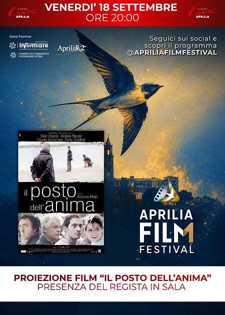APRILIA FILM FESTIVAL - VENERDI 18 SETTEMBRE ORE 20:00