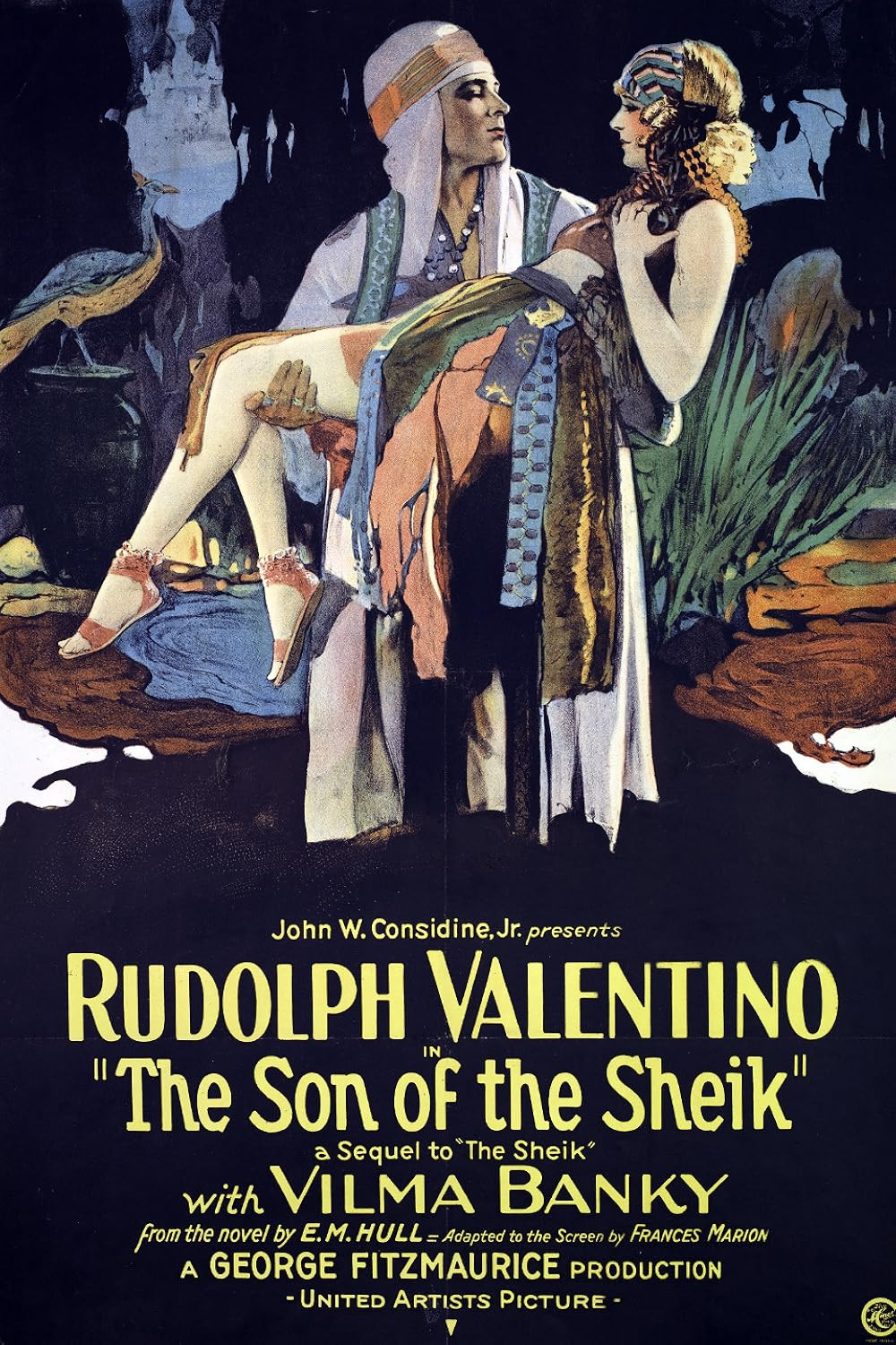 Locandina del film The son of the sheik