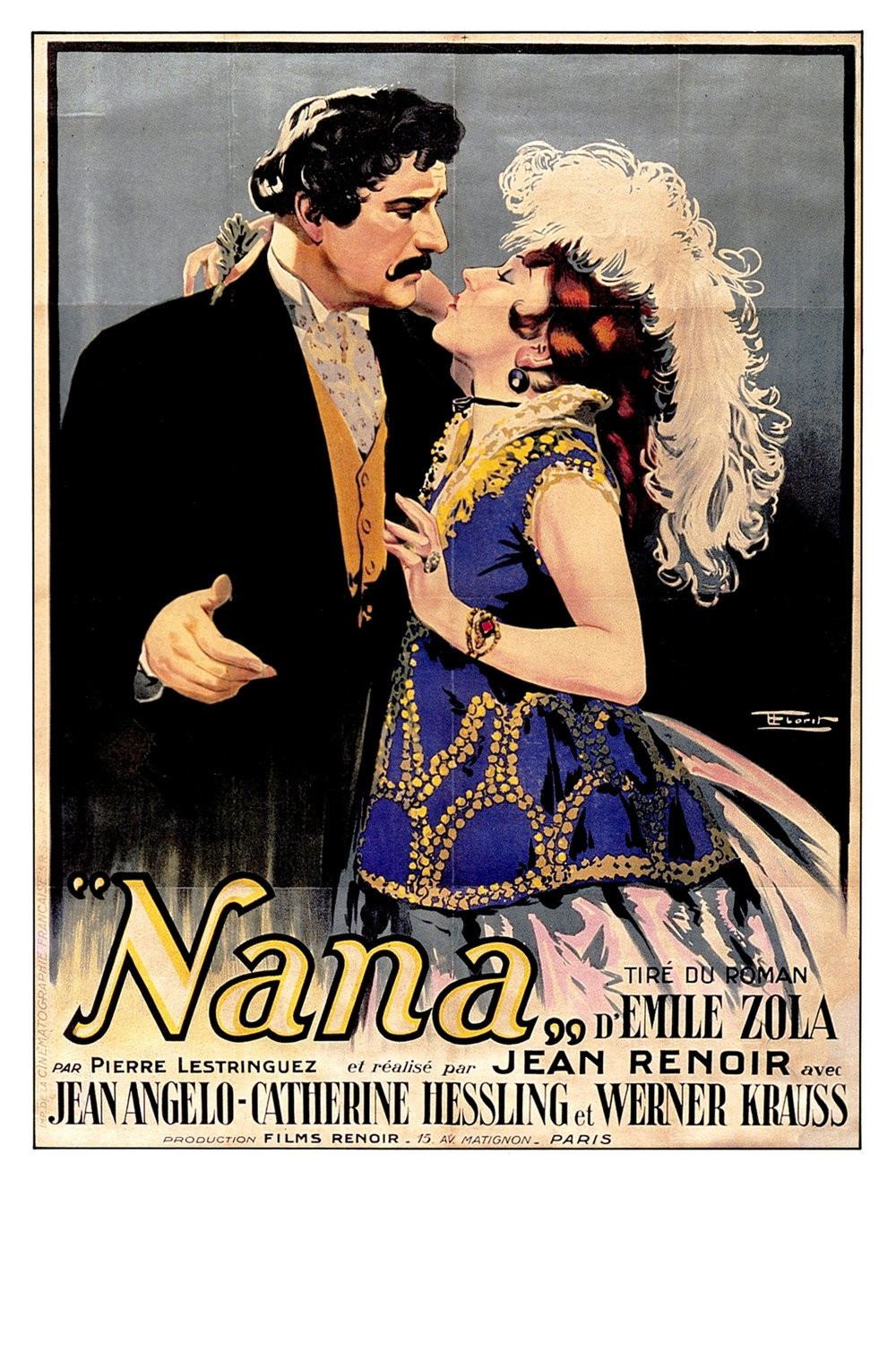 Locandina del film Nana