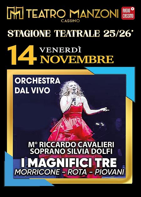 I MAGNIFICI TRE - MORRICONE ROTA PIOVANI