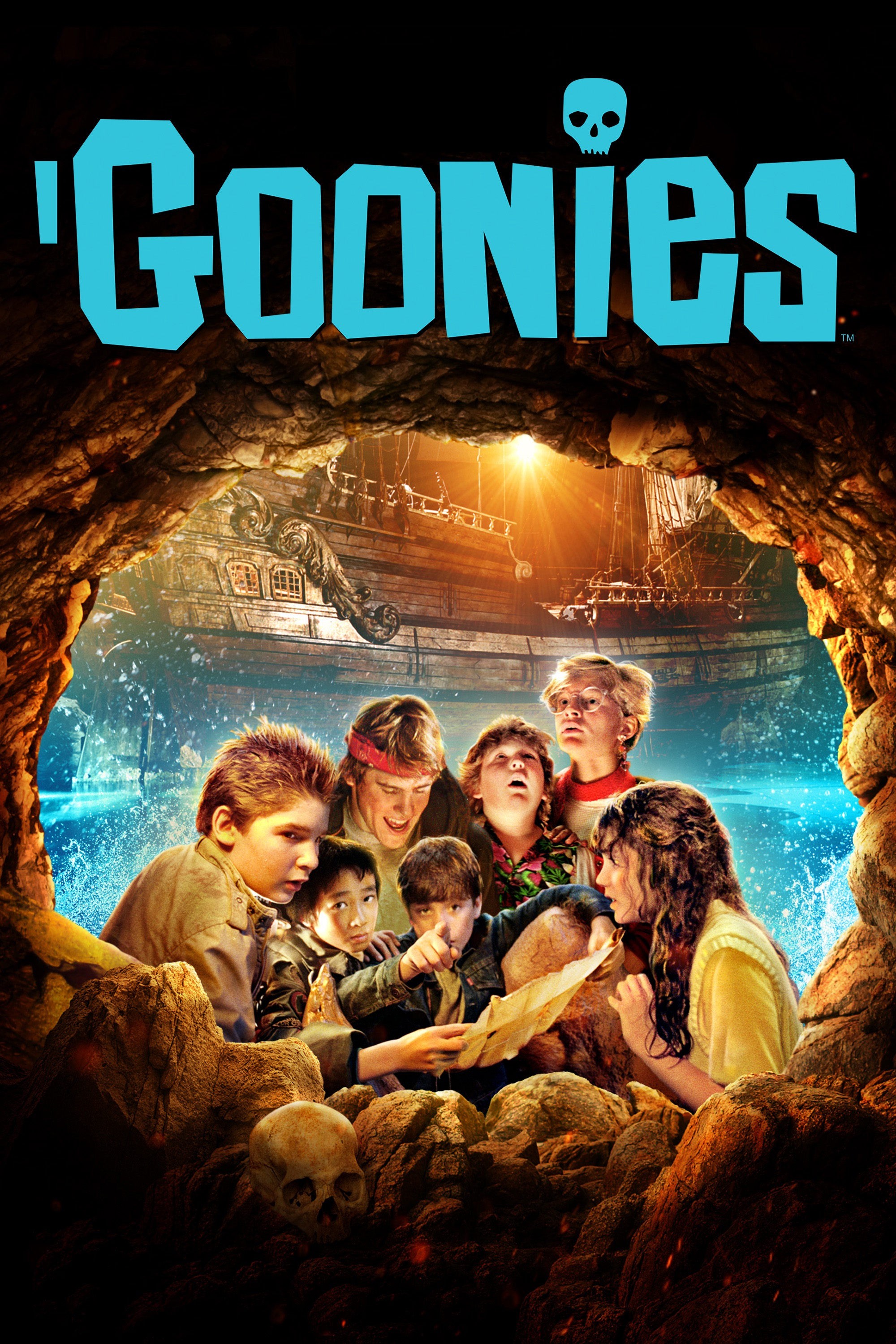 Locandina del film I goonies 4k - wb 100th anniversary